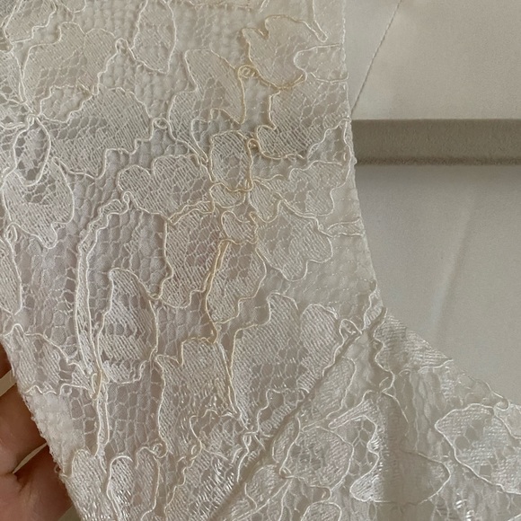 White dress- Worn for wedding - Picture 9 of 12